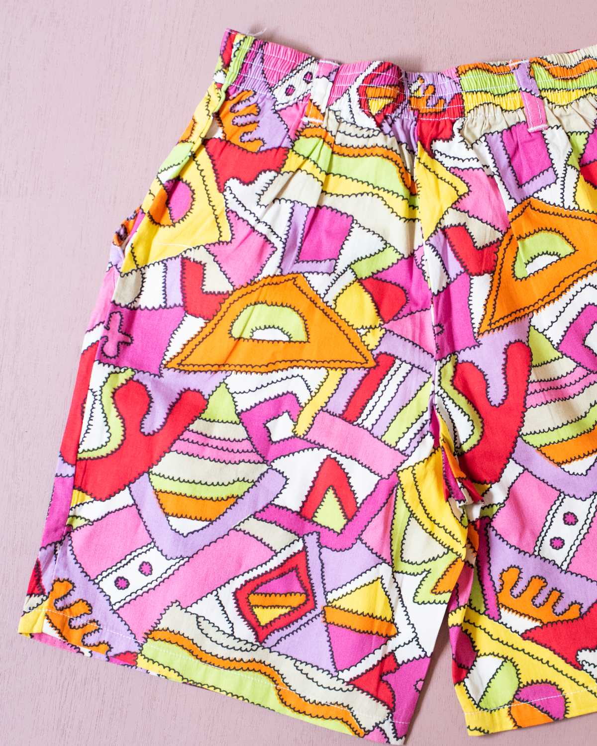 Colorful shorts from the 80s | 6-7 years