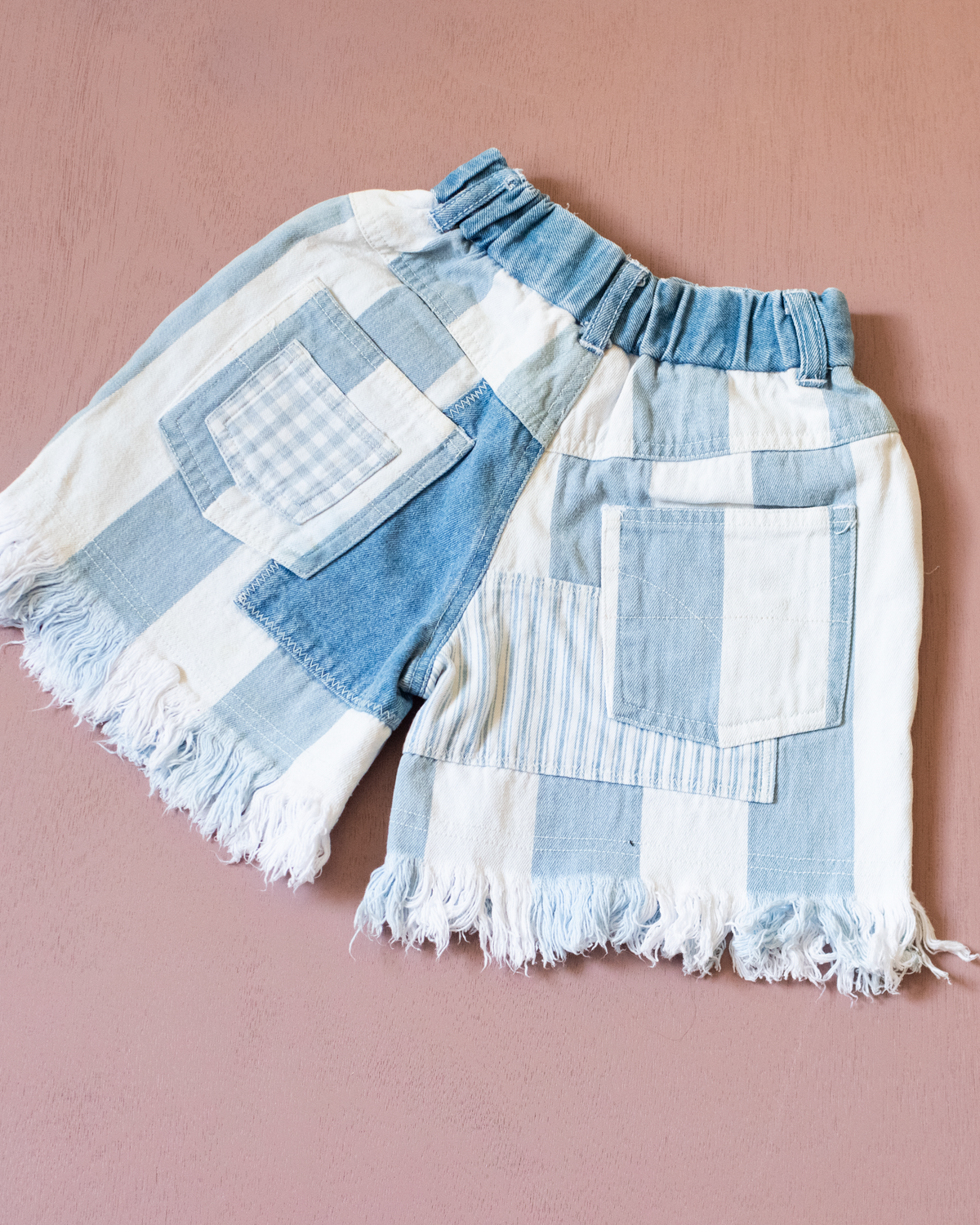 80's style denim shorts | 3-4 years