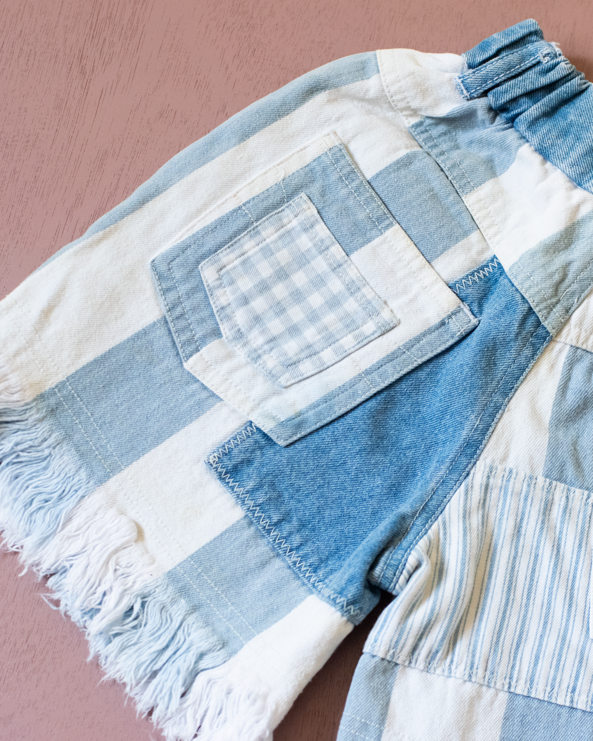 80's style denim shorts | 3-4 years