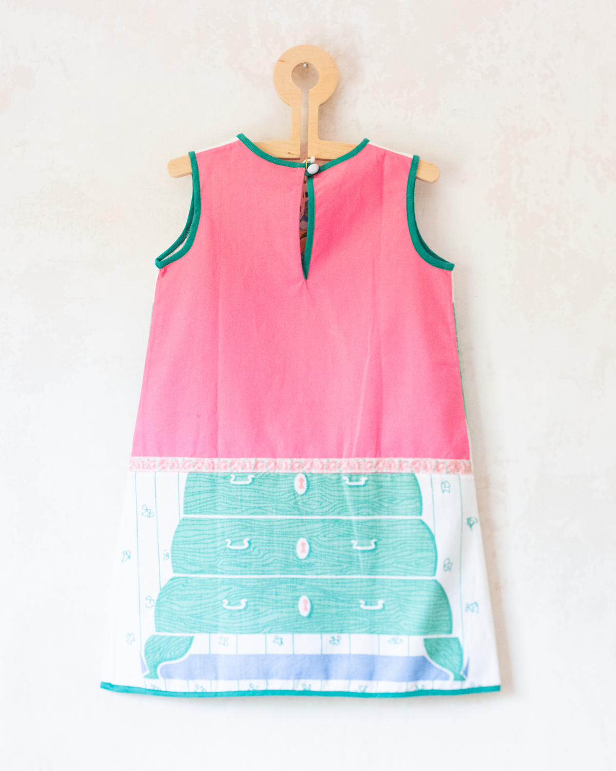 Dutch 'Mamouhedesh' dress with flowers | 3-4 years