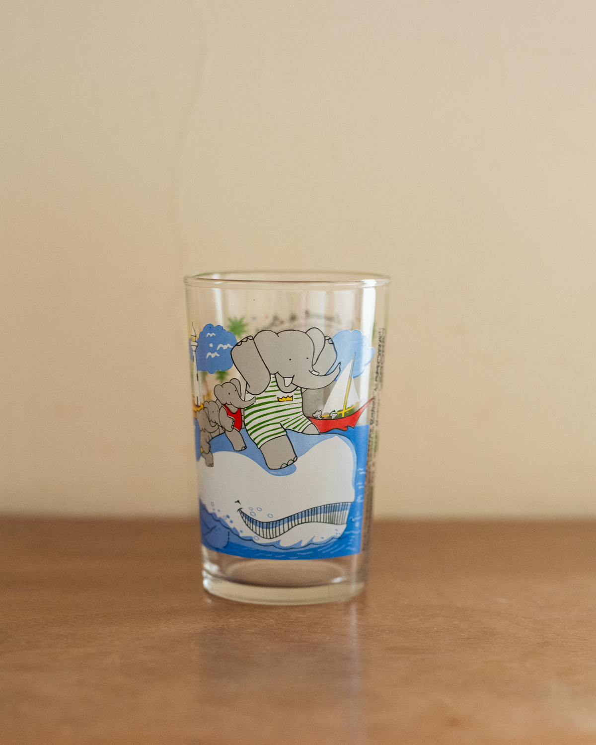 Drinking Cup | King Babar at Sea with a Whale