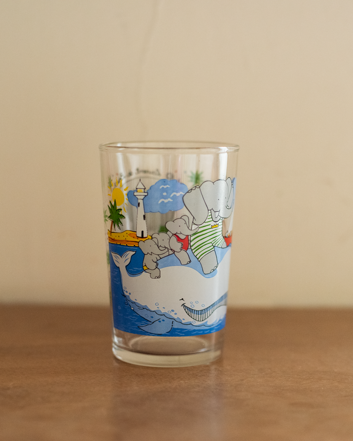 Drinking Cup | King Babar at Sea with a Whale