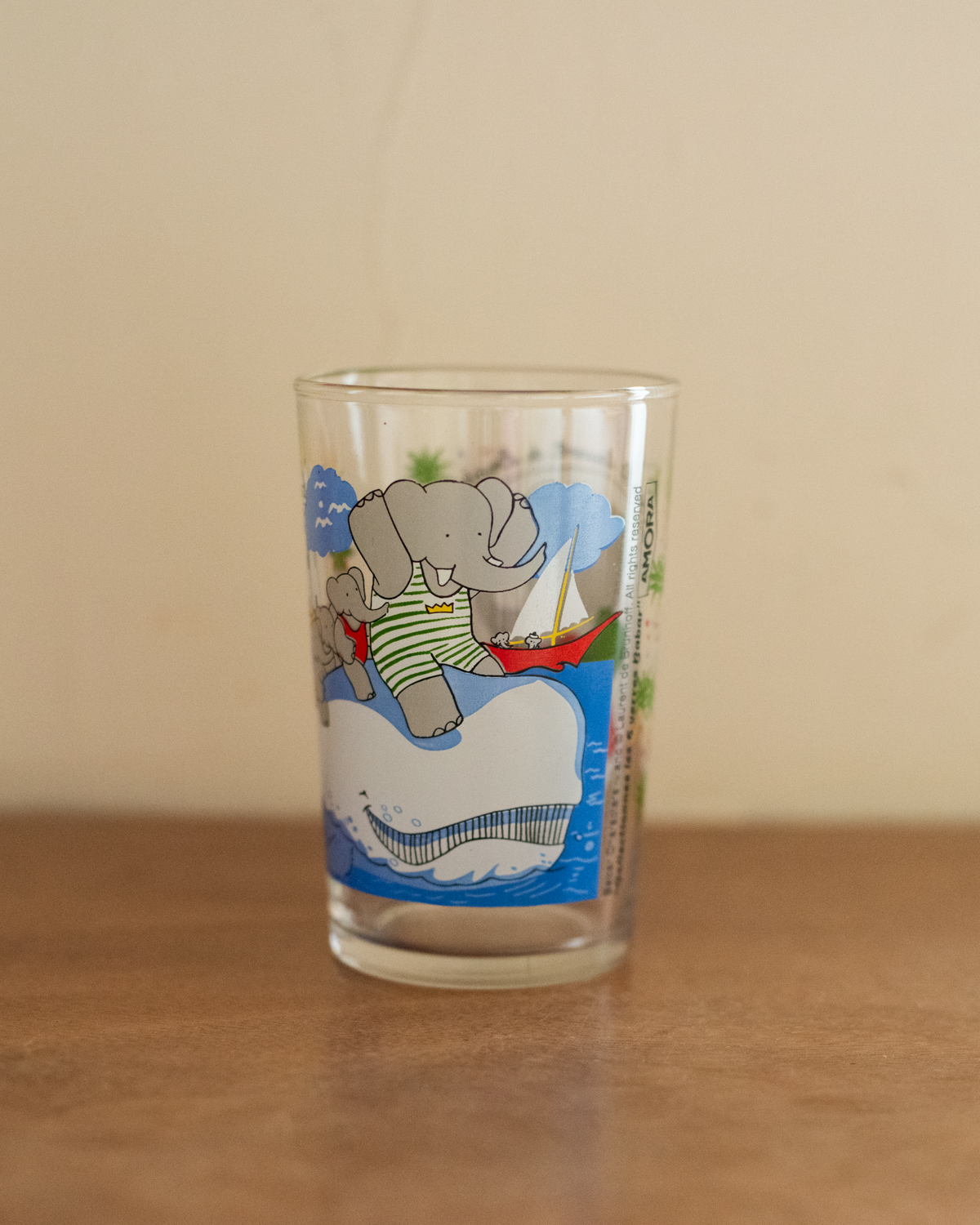 Drinking Cup | King Babar at Sea with a Whale