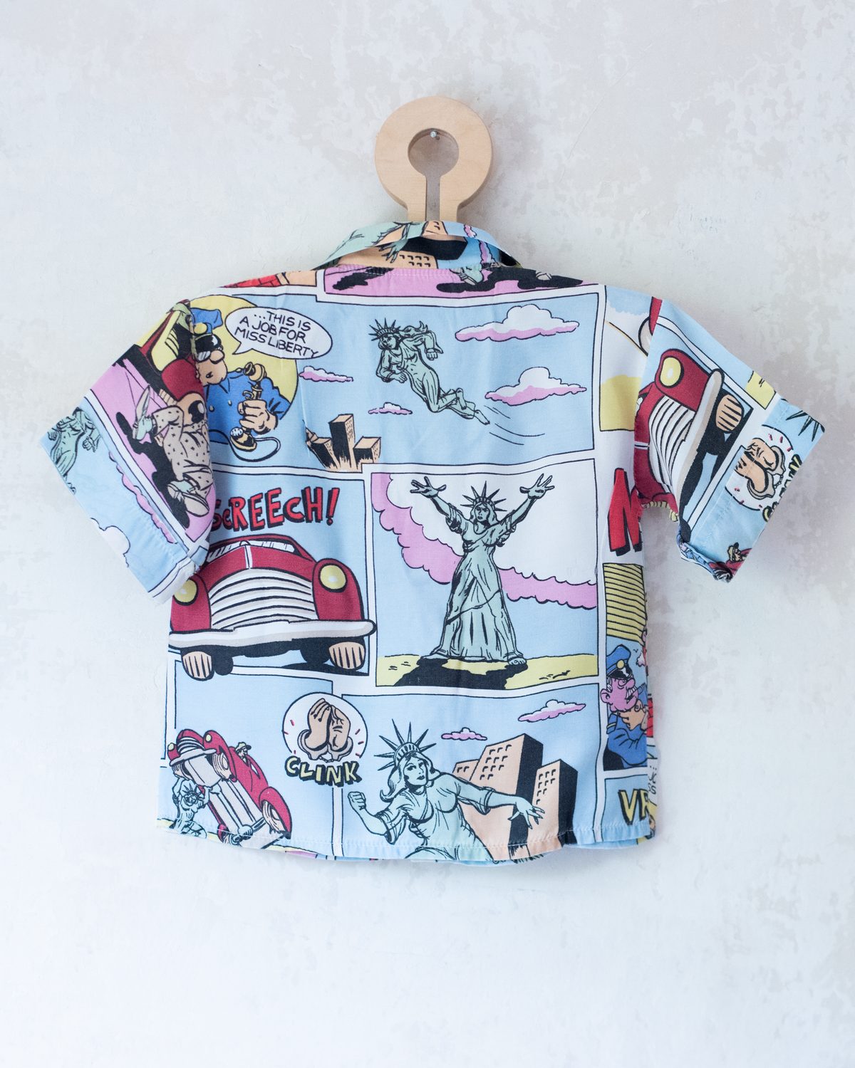 Comic Button-Up Shirt | 18-24 Months