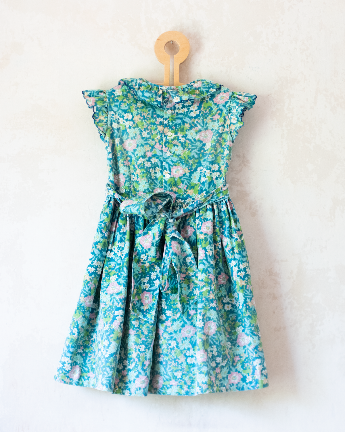 Floral smocked dress | 3-4 years