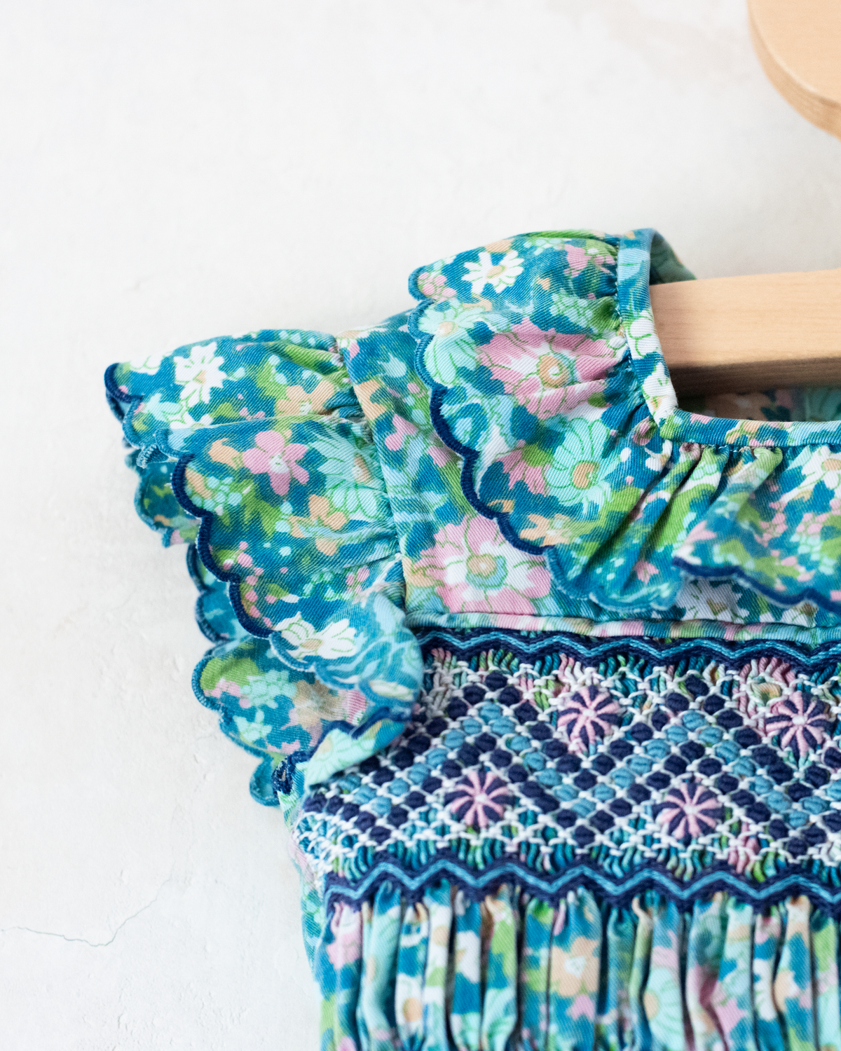 Floral smocked dress | 3-4 years