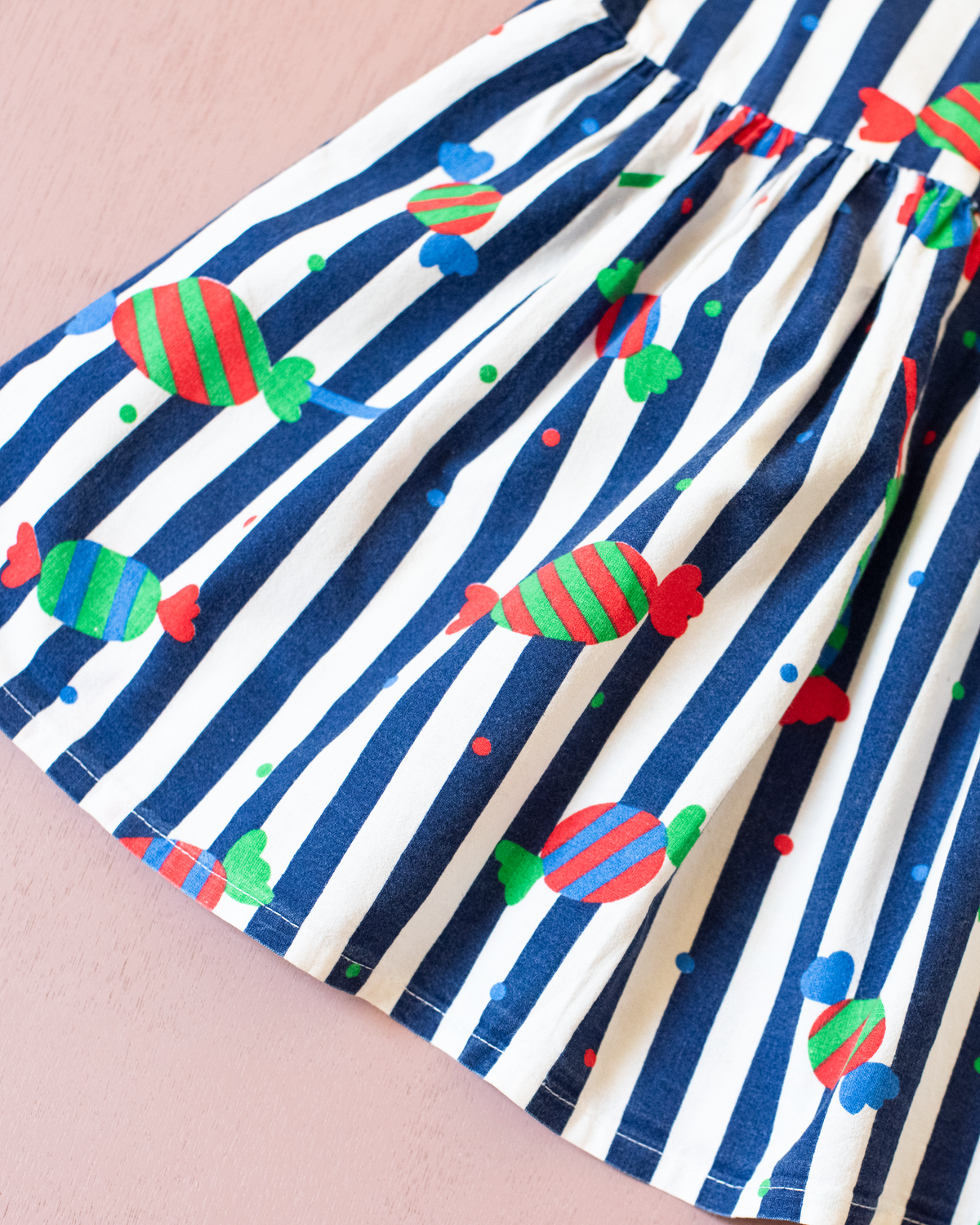 Stripes and Candy Dress | 2-3 years