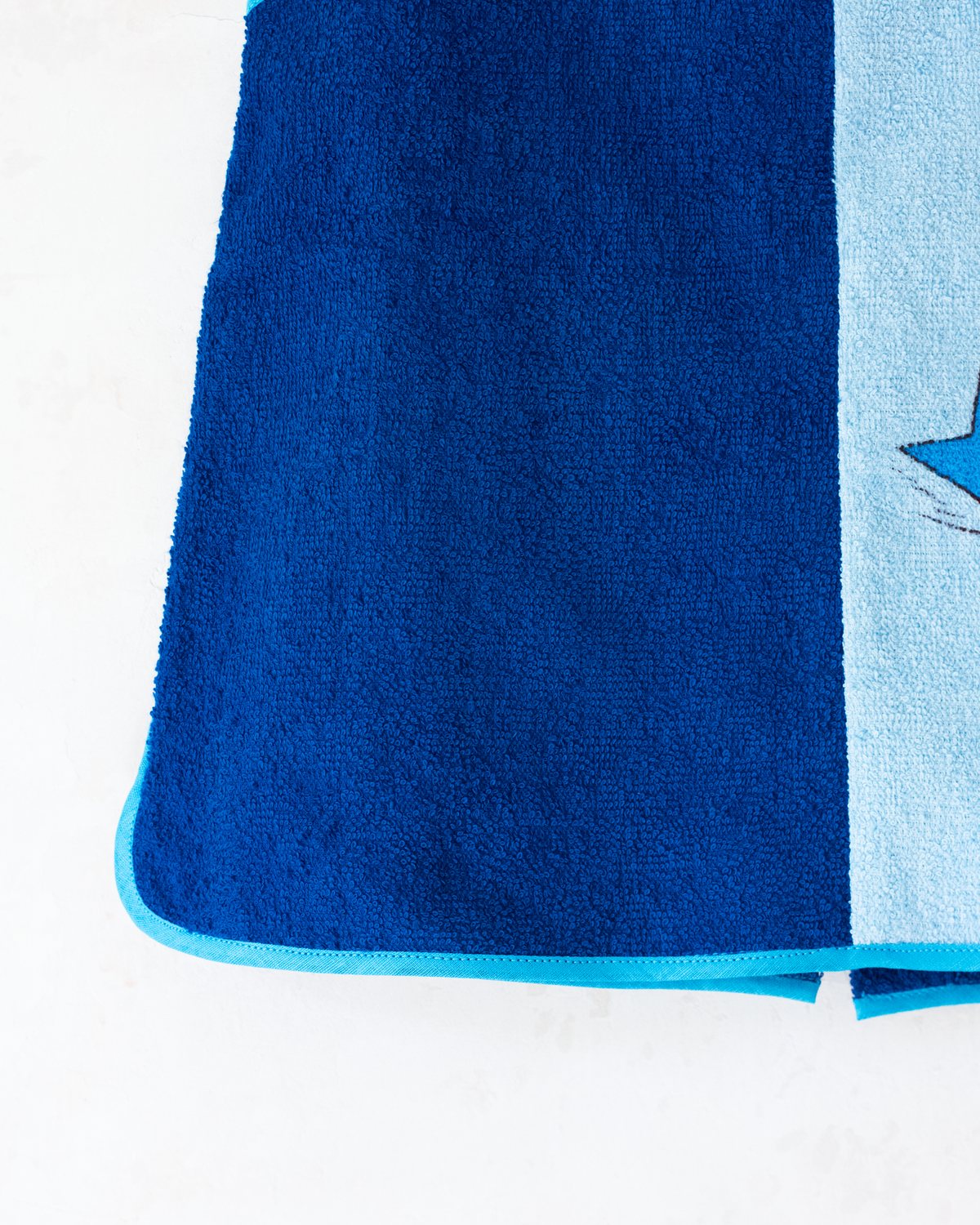 Towelling Tunic with Blue Songbird | 12-18 Months