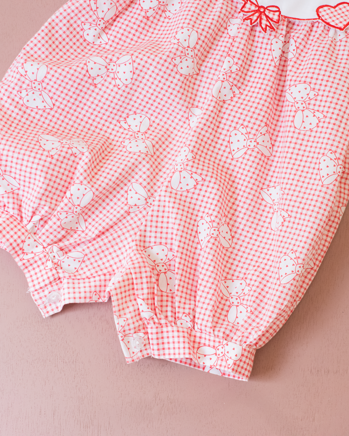 Plaid overalls with bow ties | 12-18 months 