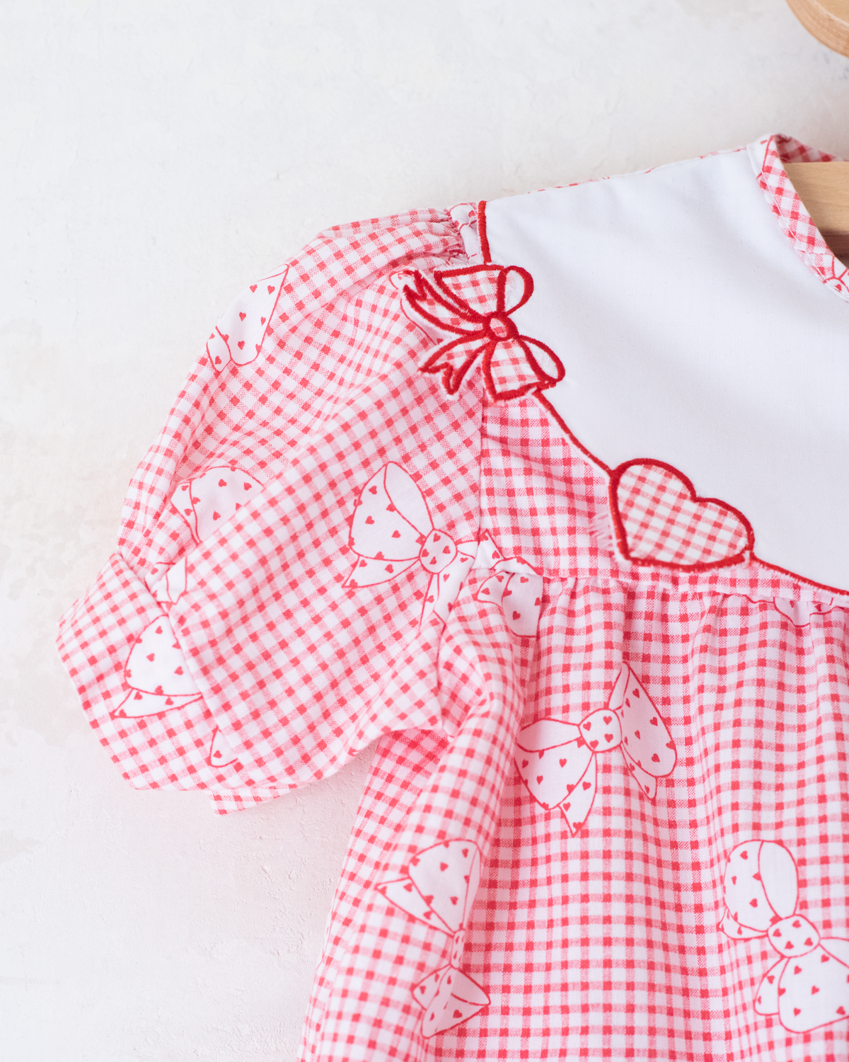 Plaid overalls with bow ties | 12-18 months 