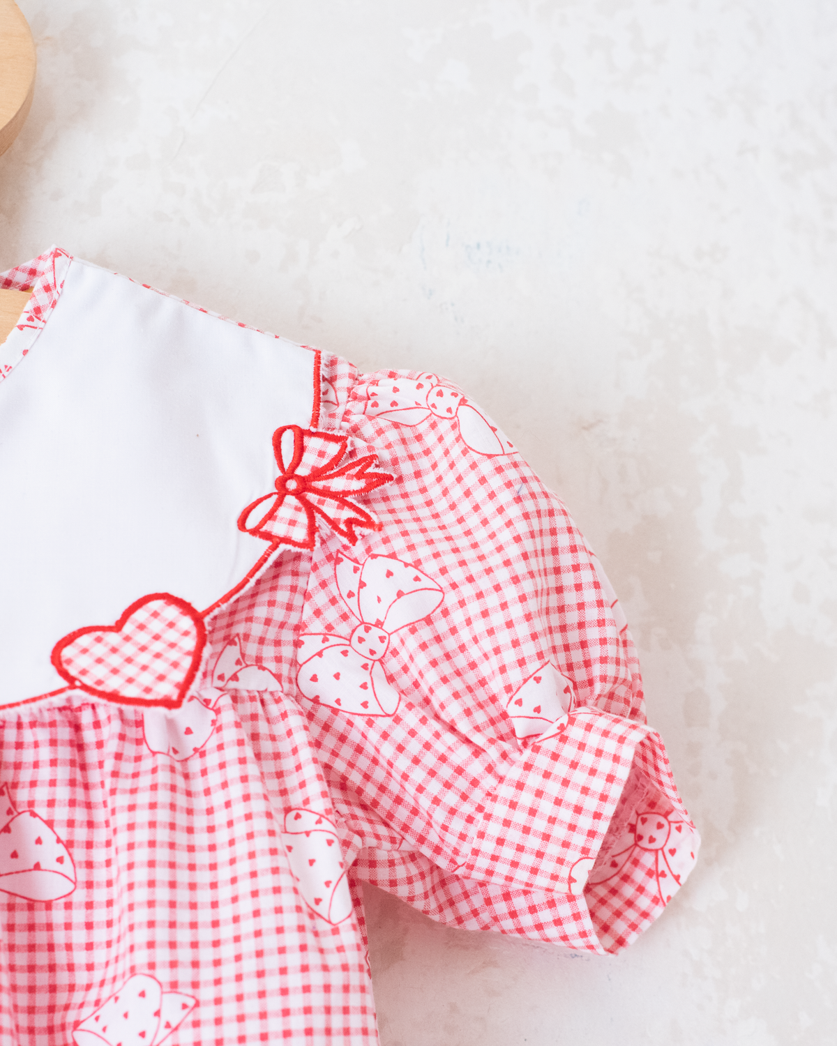 Plaid overalls with bow ties | 12-18 months 