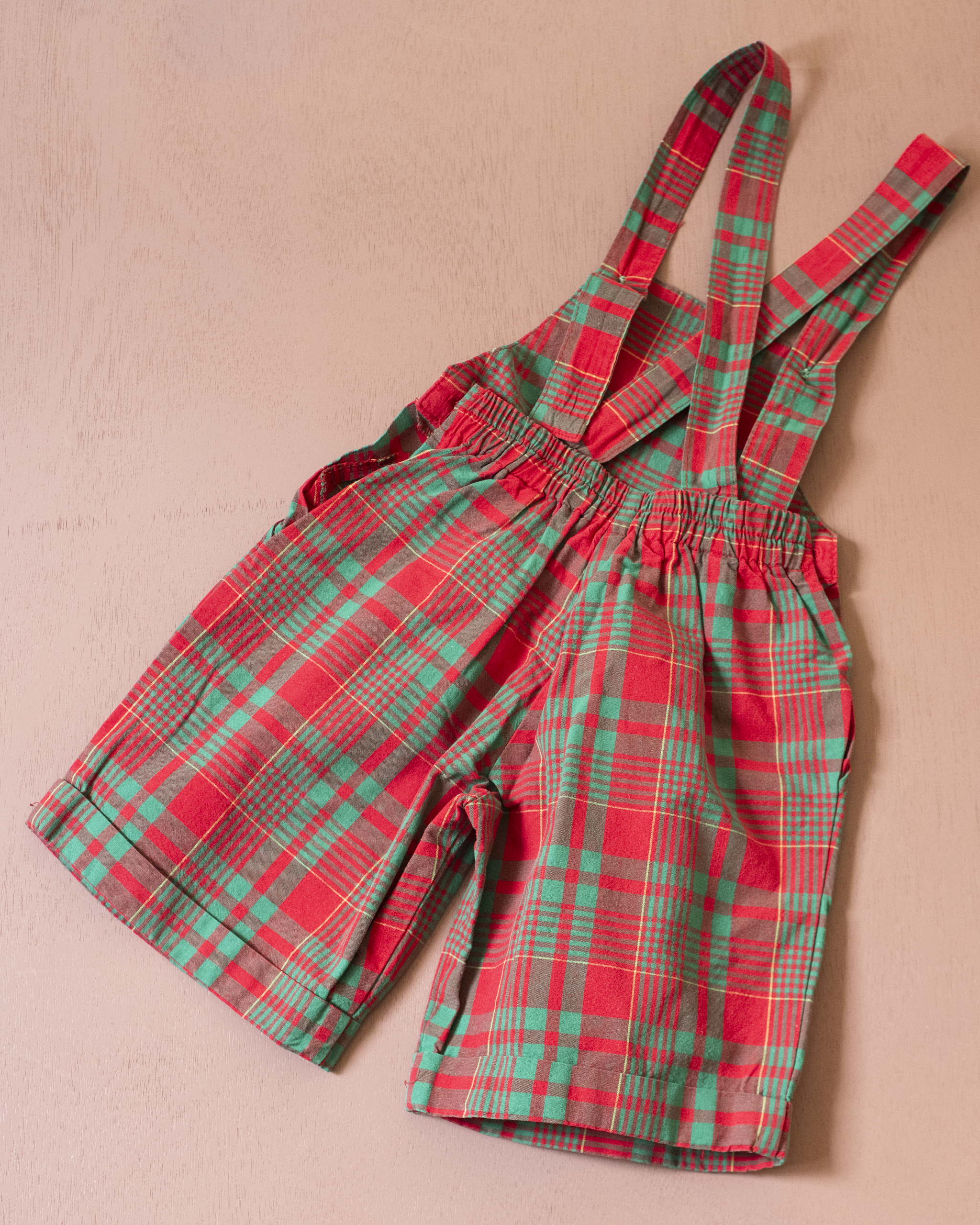 אוברול צרפתי משובץ | 2-3 שנים