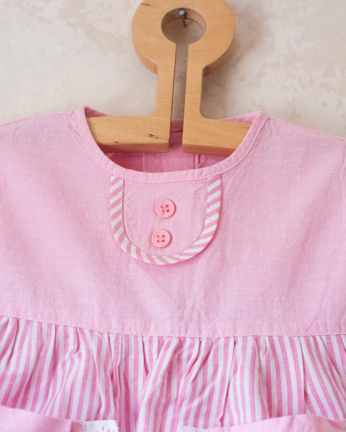 Pink dress with beetroot and carrot | 9-12 months