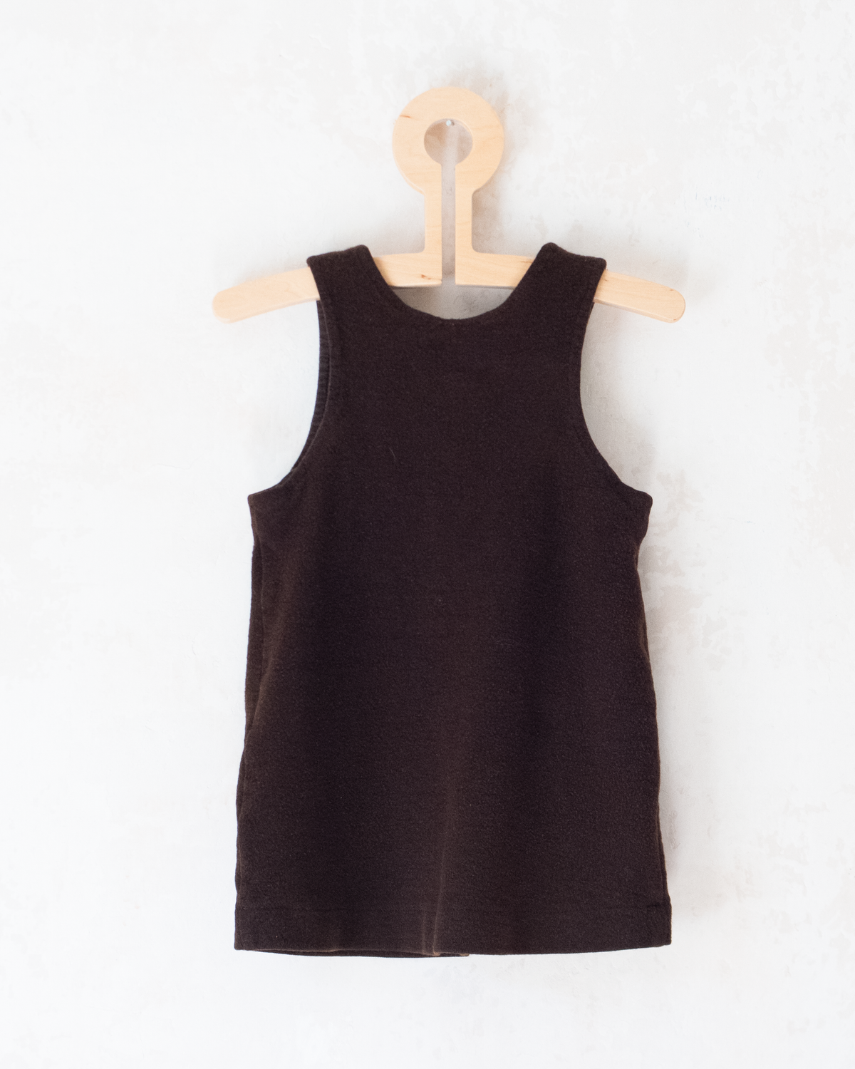 Brown dress with King Bebar embroidery | 9-12 months