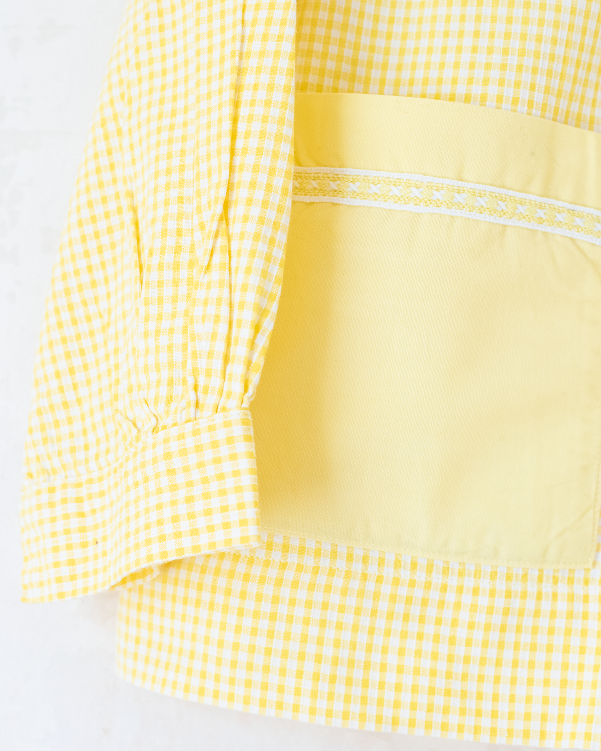 Yellow French Button-Down Shirt | 4-5 Years 