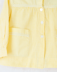 חולצה צרפתית מכופתרת צהובה | 4-5 שנים