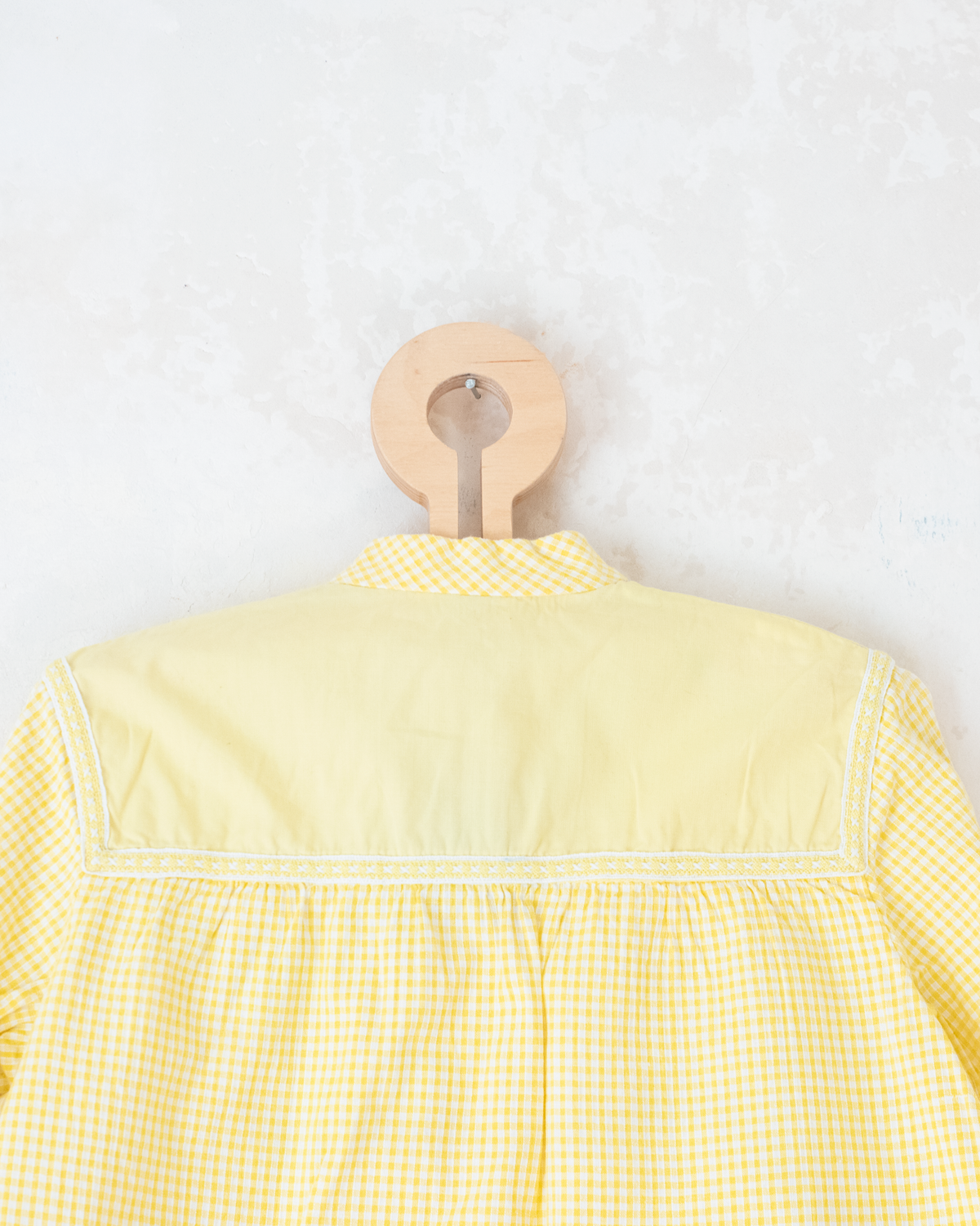 Yellow French Button-Down Shirt | 4-5 Years 