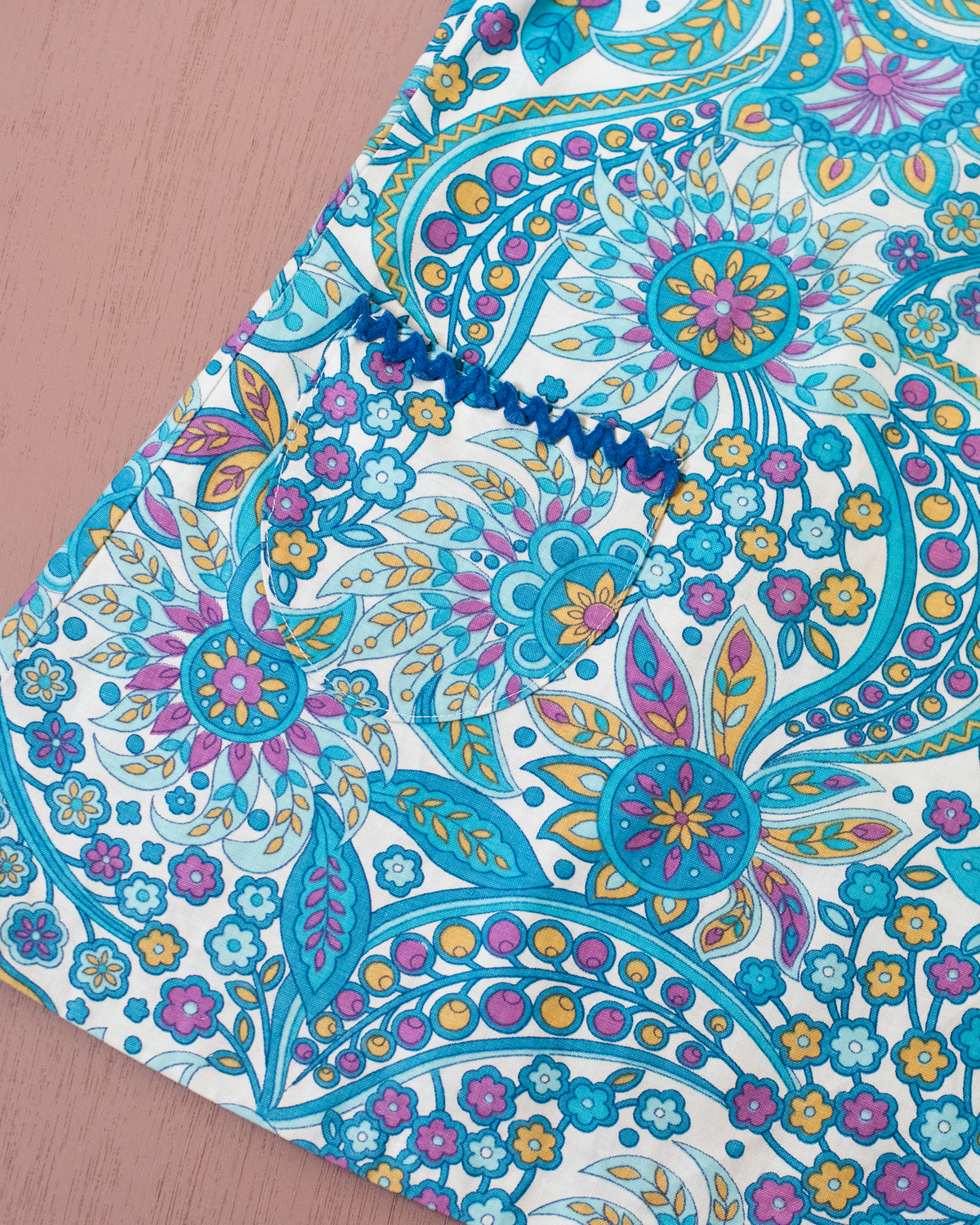 Handmade French Floral Dress | 18-24 Months