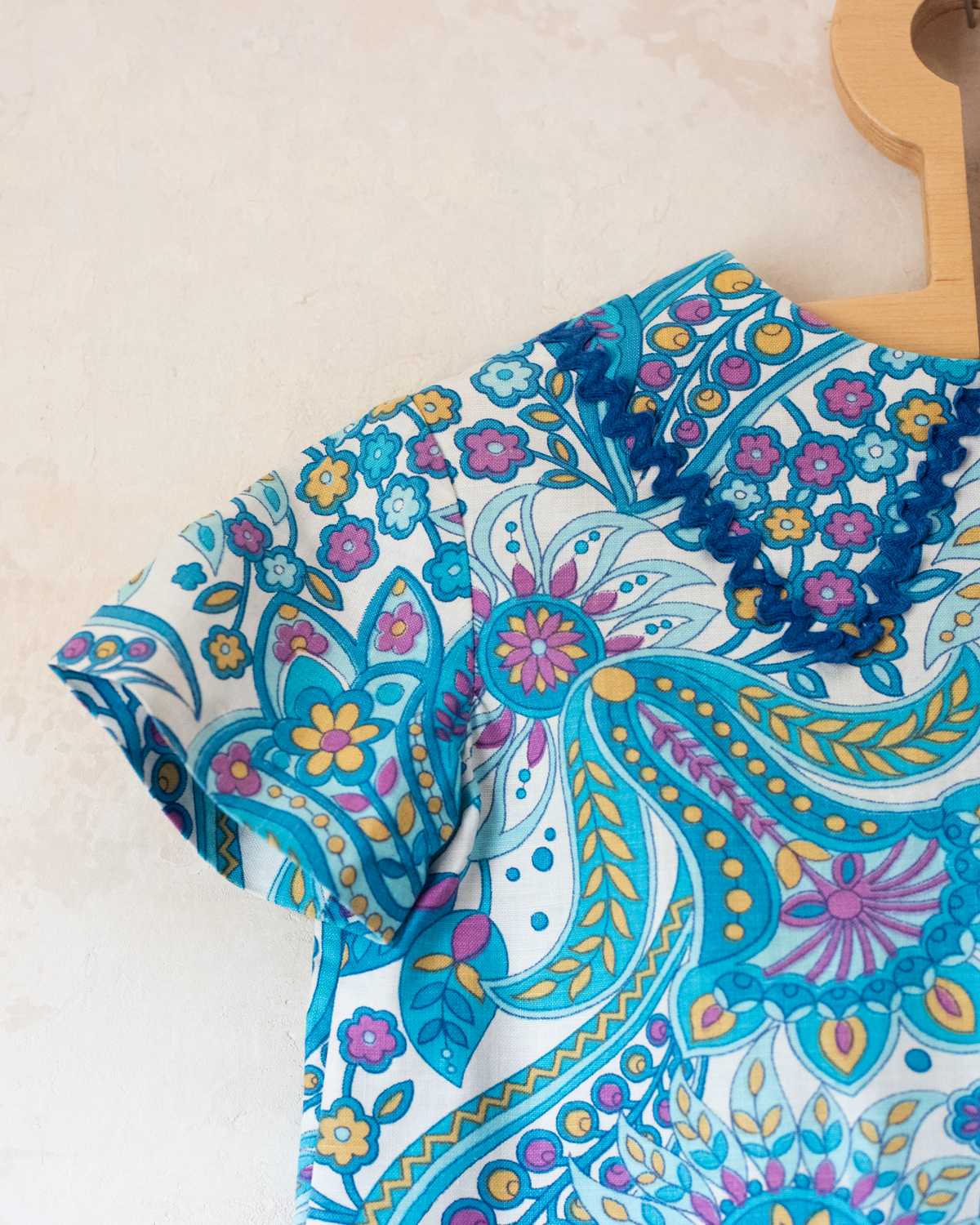 Handmade French Floral Dress | 18-24 Months