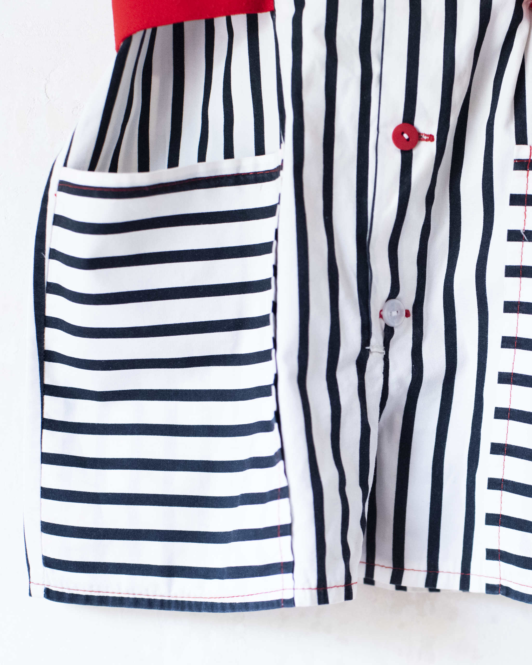 אוברול עם פסים מבית איב סאן לורן | 12-18 חודשים