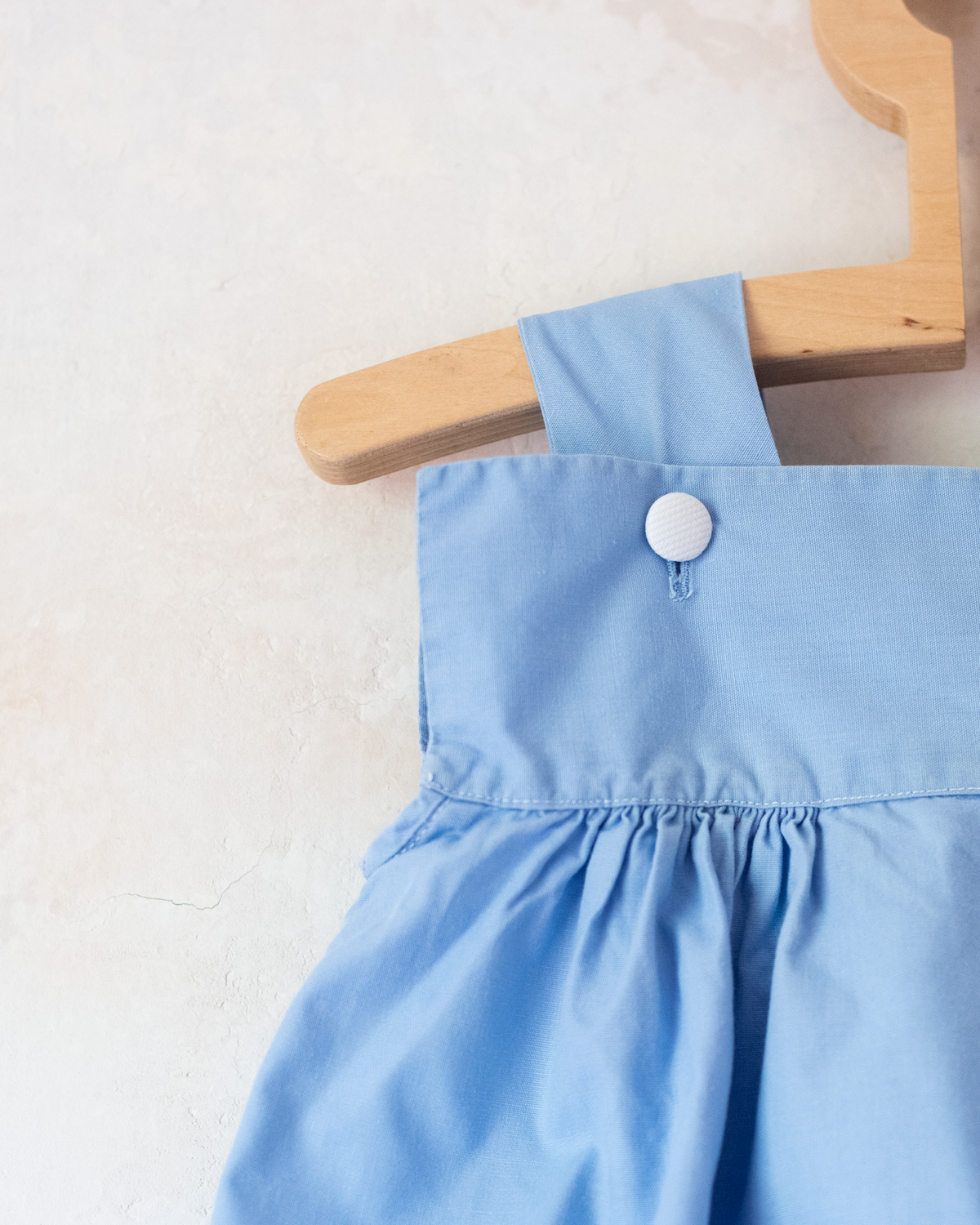 French Tunic from the Sixties with Embroidered Dogs | 12-18 Months