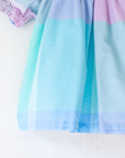 שמלת משבצות בגווני פסטל | 12-18 חודשים