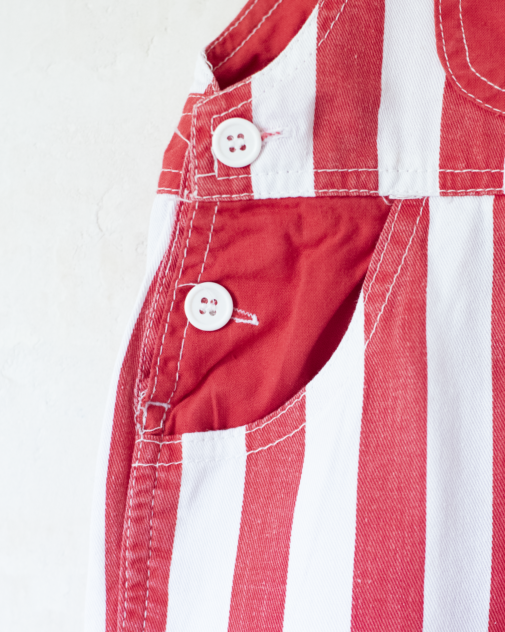 אוברול עם פסים מהאייטיז | 12-18 חודשים