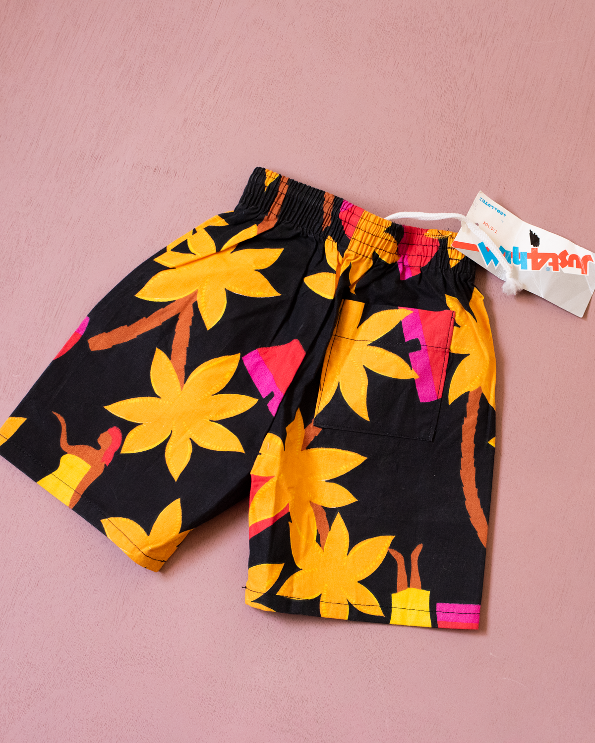 Colorful pants from the 80s | French dead stock | 3-4 years