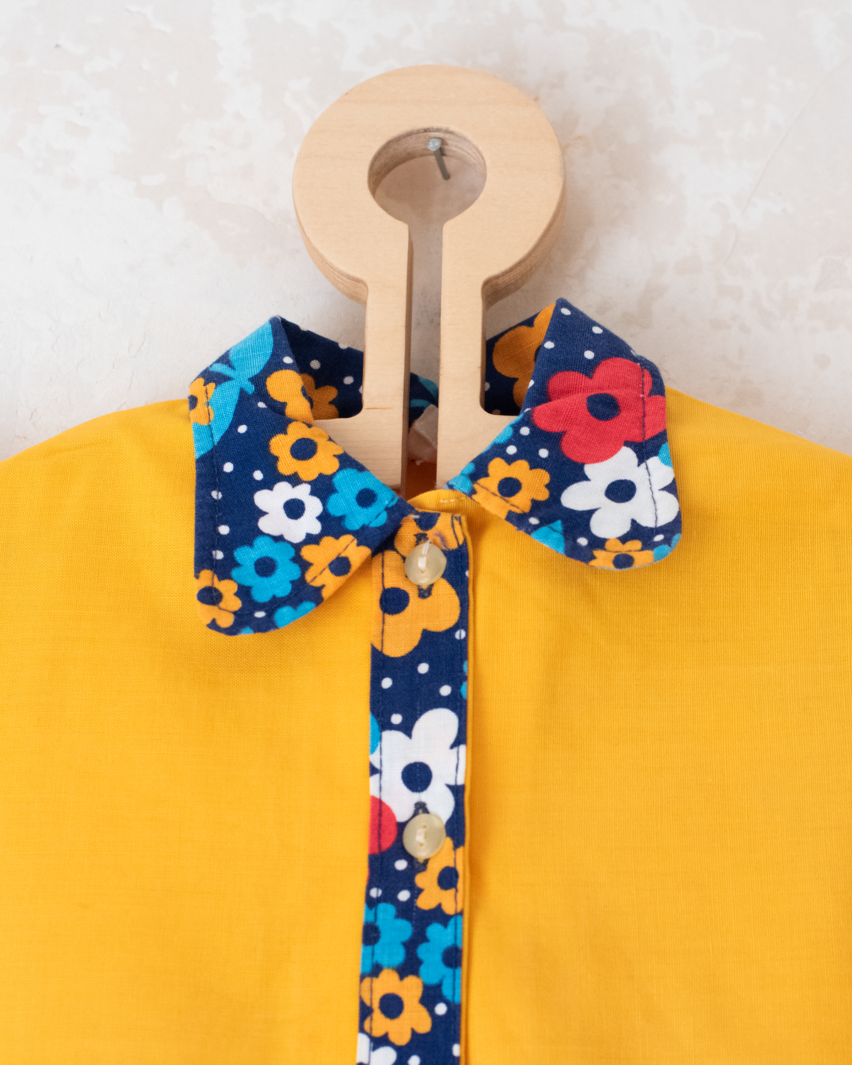 Sixties floral dress | 6-9 months