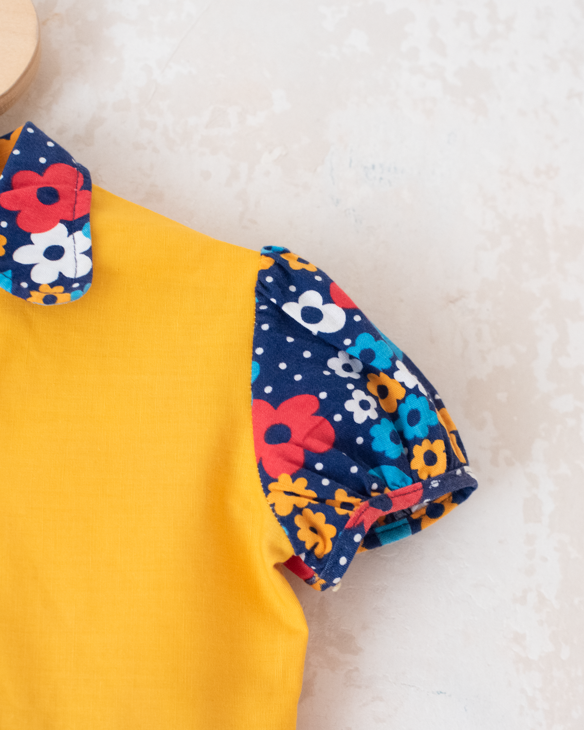 Sixties floral dress | 6-9 months