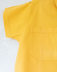 חולצה מכופתרת צהובה עם רקמות טינטין מהממות | 4-5 שנים