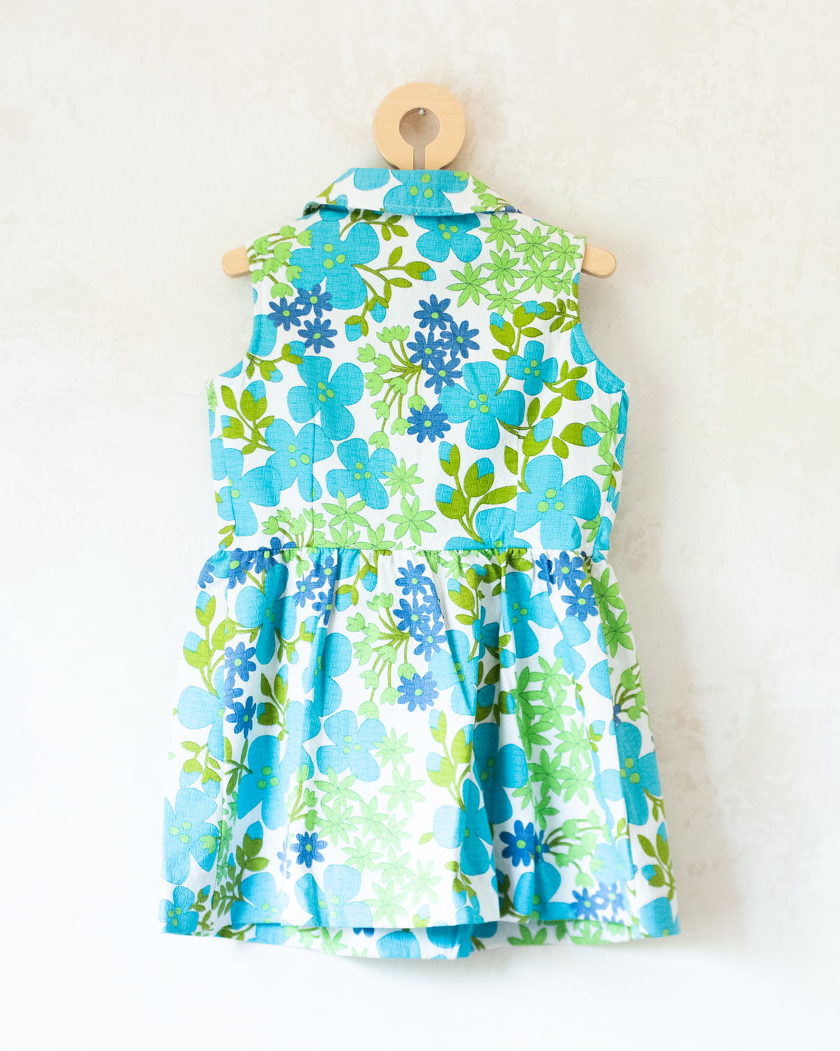 French floral dress | Deadstock from the seventies | Ages 3-4