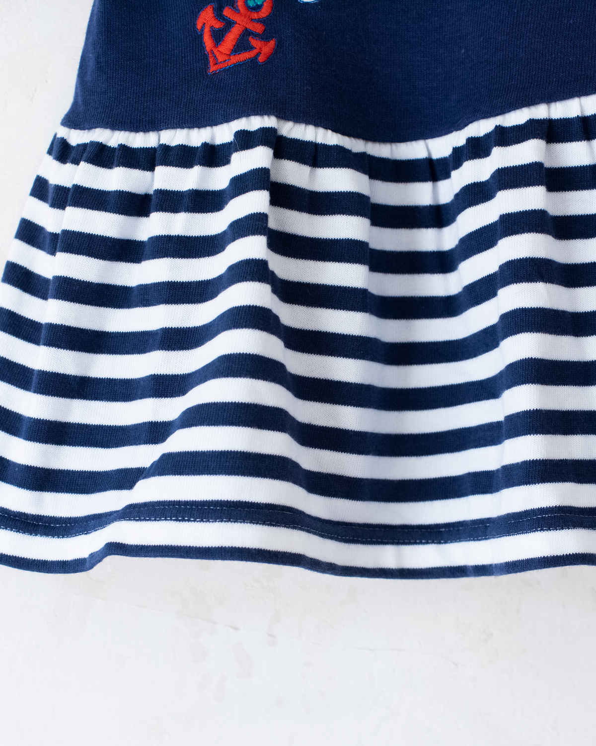 Striped dress and sailor bears | 3-6 months