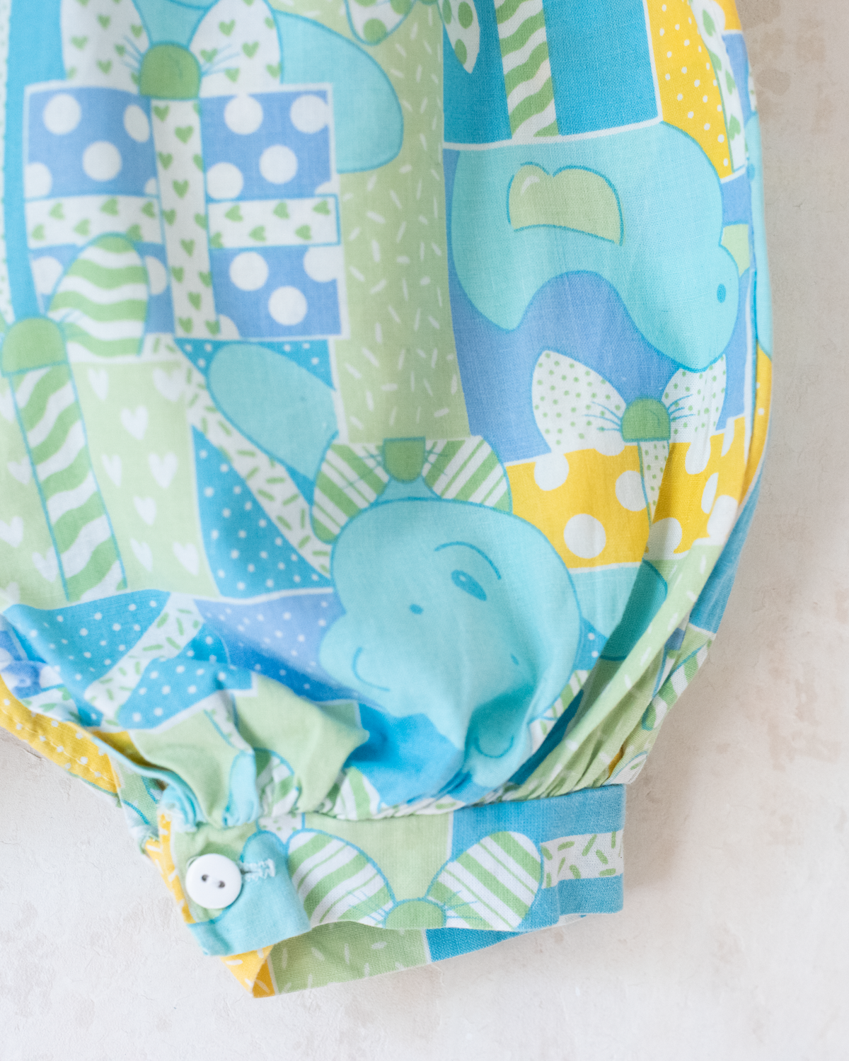 Colorful Overall with Bears | 6-9 Months