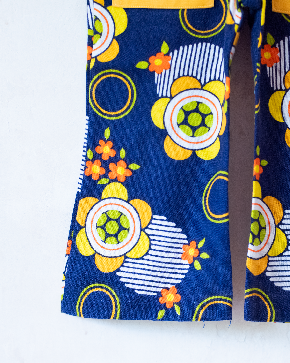 Floral Seventies jumpsuit | 12-18 months