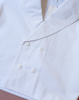 חולצת דייגים מכופתרת מושלמת בלבן | 6-7 שנים