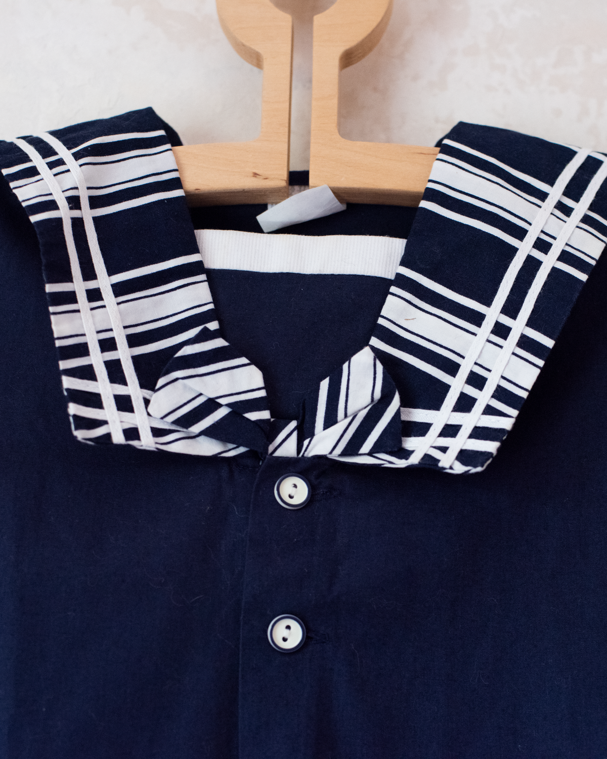 Blue sailor set with stripes | 2-3 years