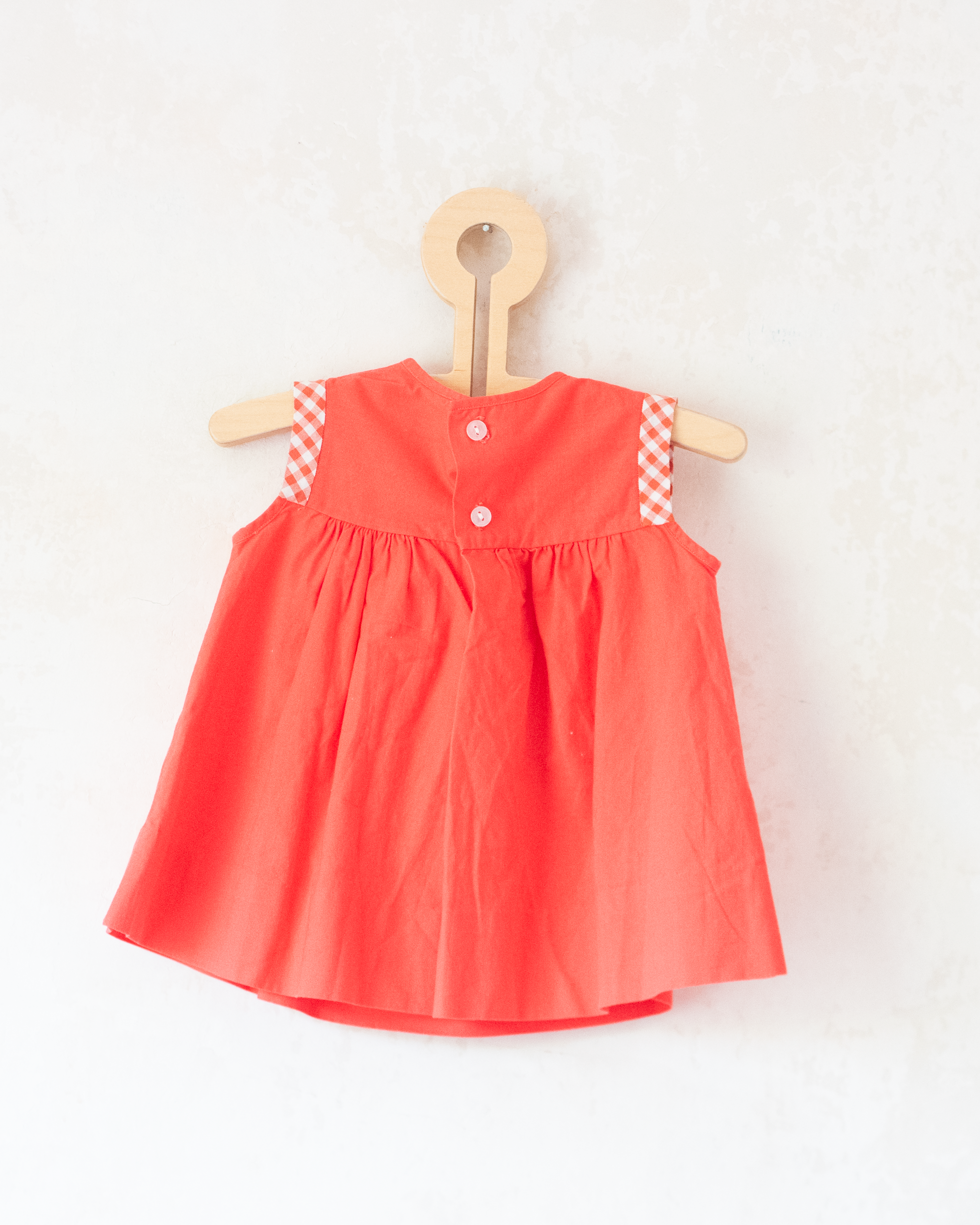 טוניקה צרפתית משנות ה50 עם ילדה וחכת דיג | 18-24 חודשים