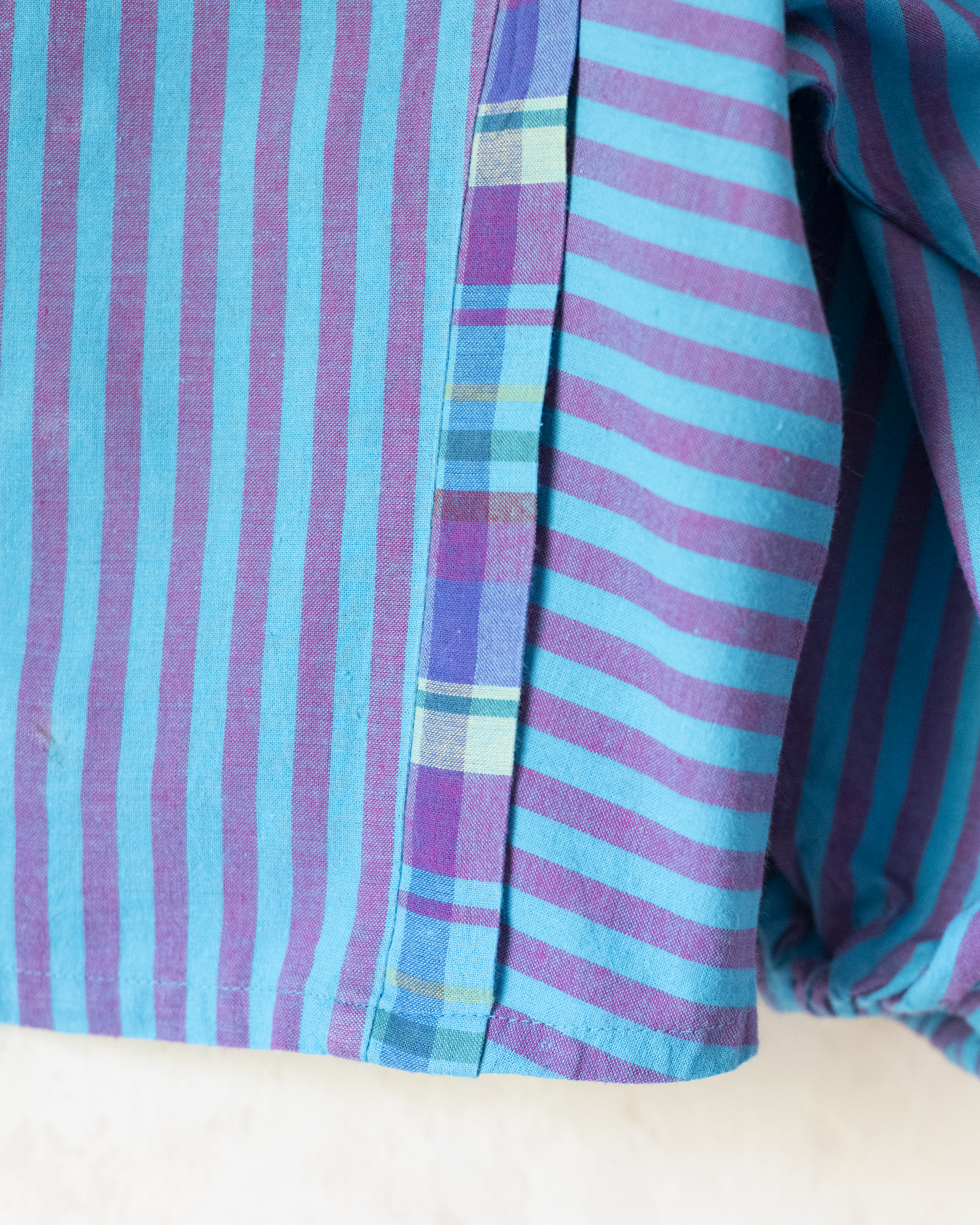 חולצה ארוכה עם פסים וליצן | 7-8 שנים