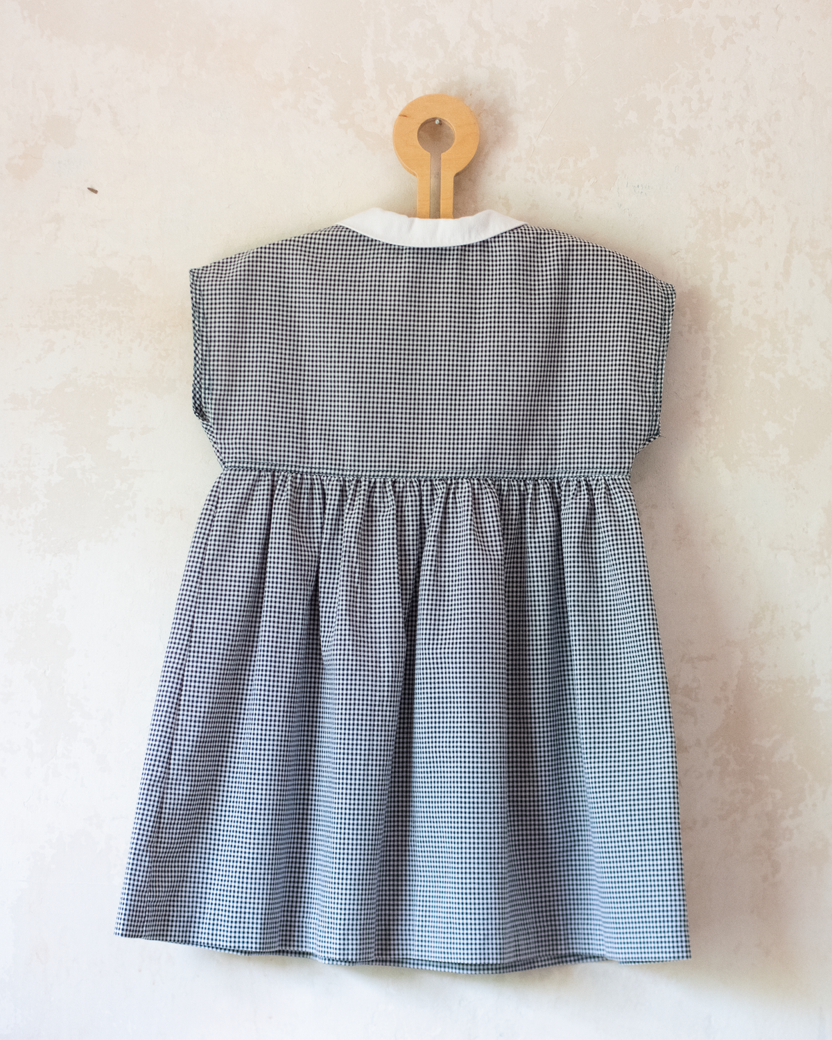 Checked dress with mice | 3-4 years