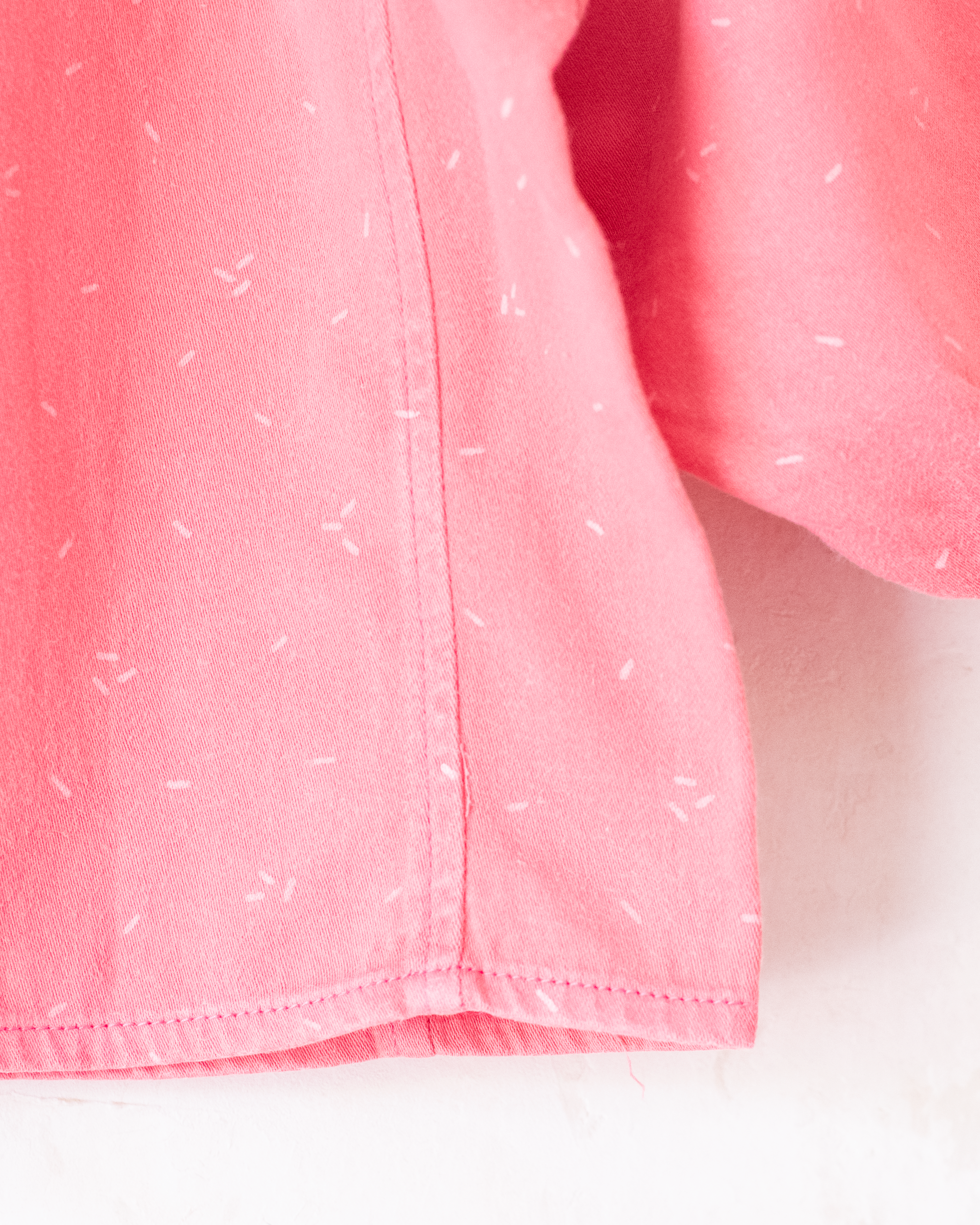 חולצה ורודה ארוכה עם שרוולים רחבים | 18-24 חודשים