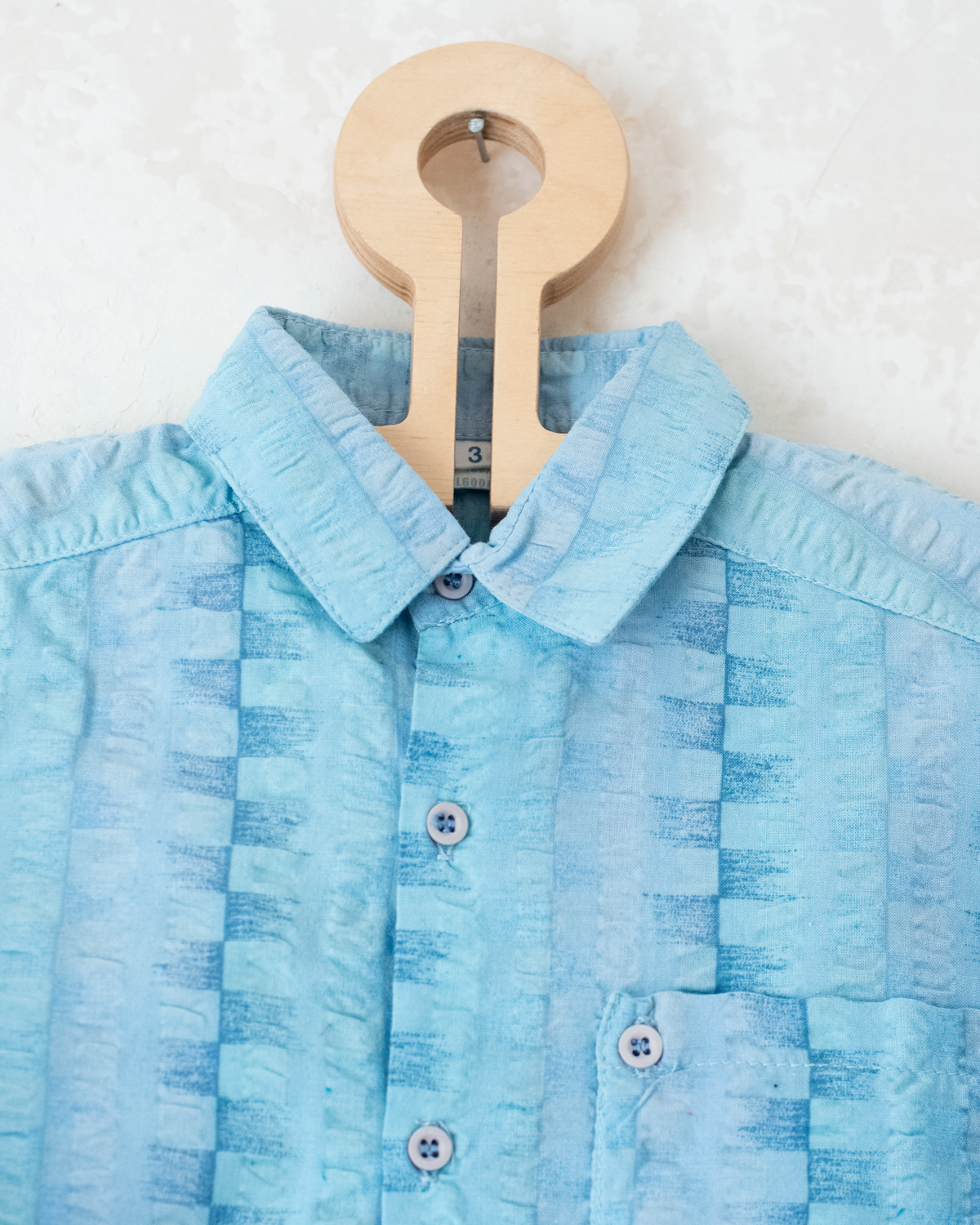 Seventies Button-Down Shirt | Portuguese Dead Stock | 3-4 Years 