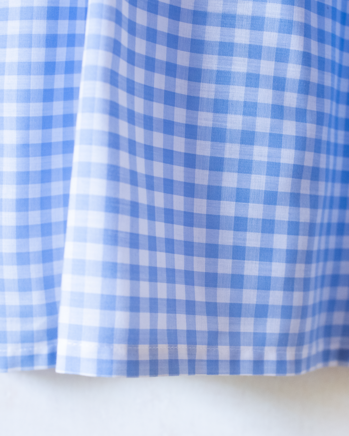 Plaid dress with pleats | French deadstock from the 70s | 8-9 years
