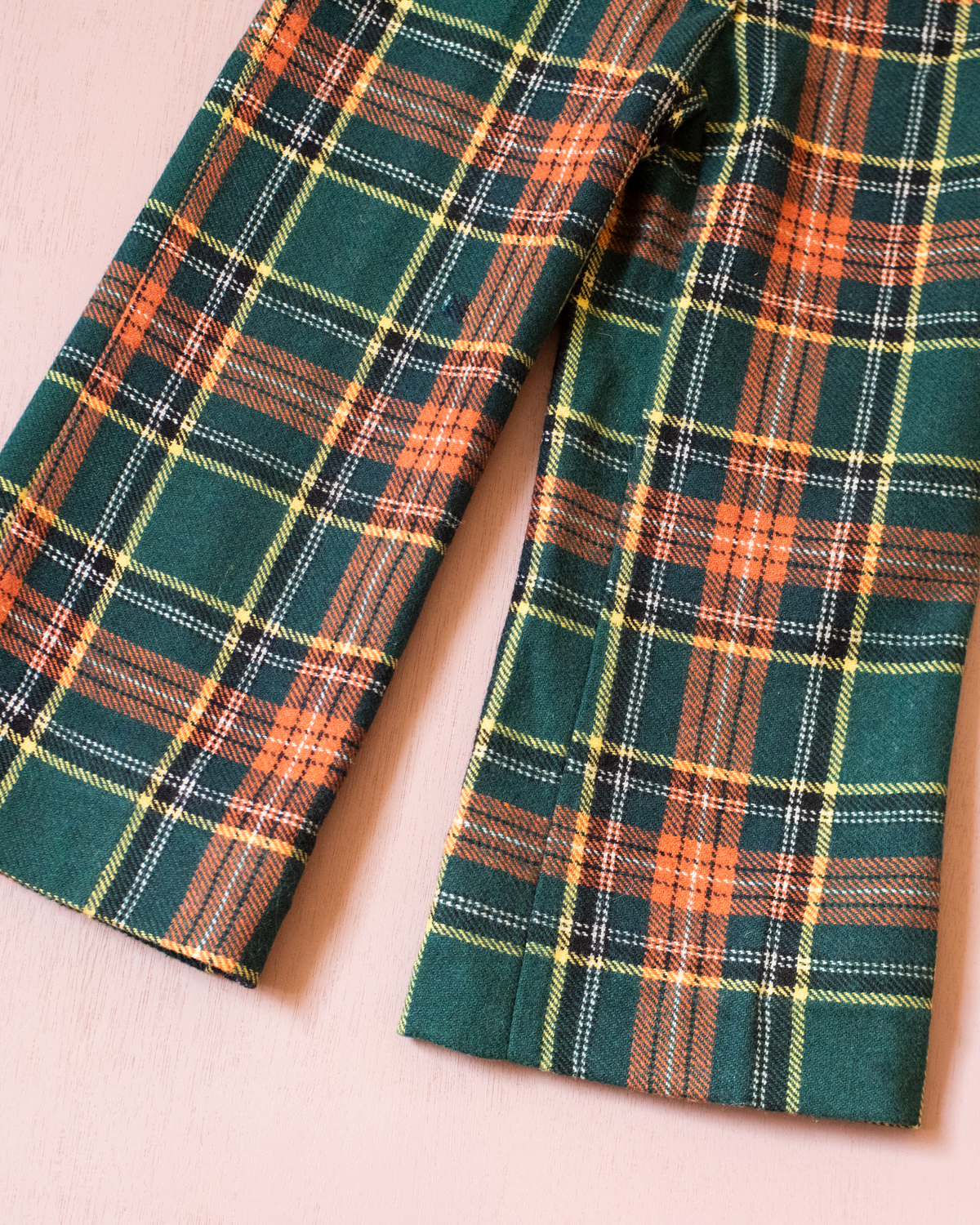 Checked wool trousers from the seventies | 4-5 years