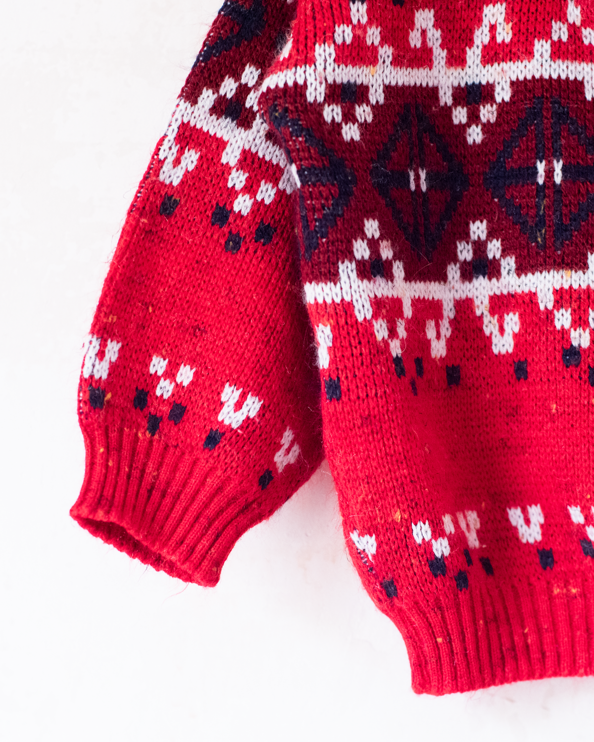 Red polo sweater | 3-4 years