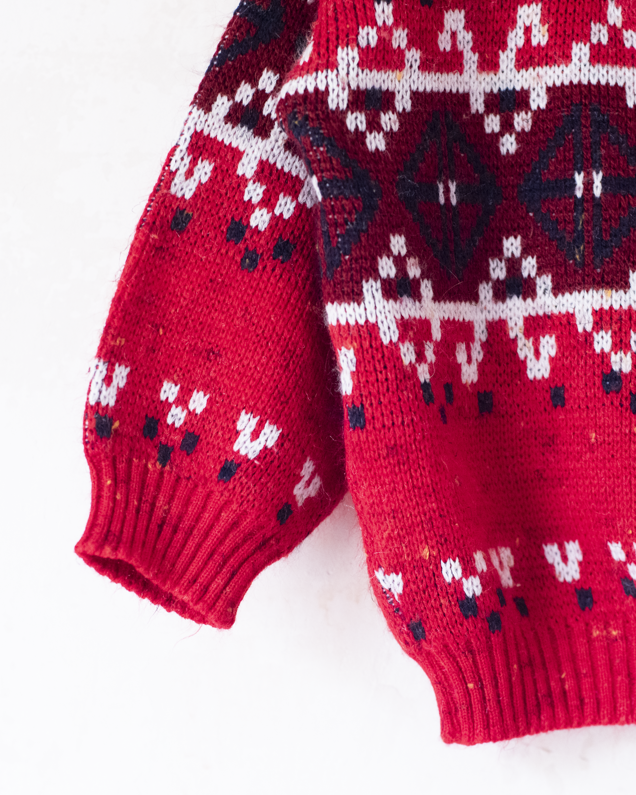 סוודר פולו אדום | 3-4 שנים