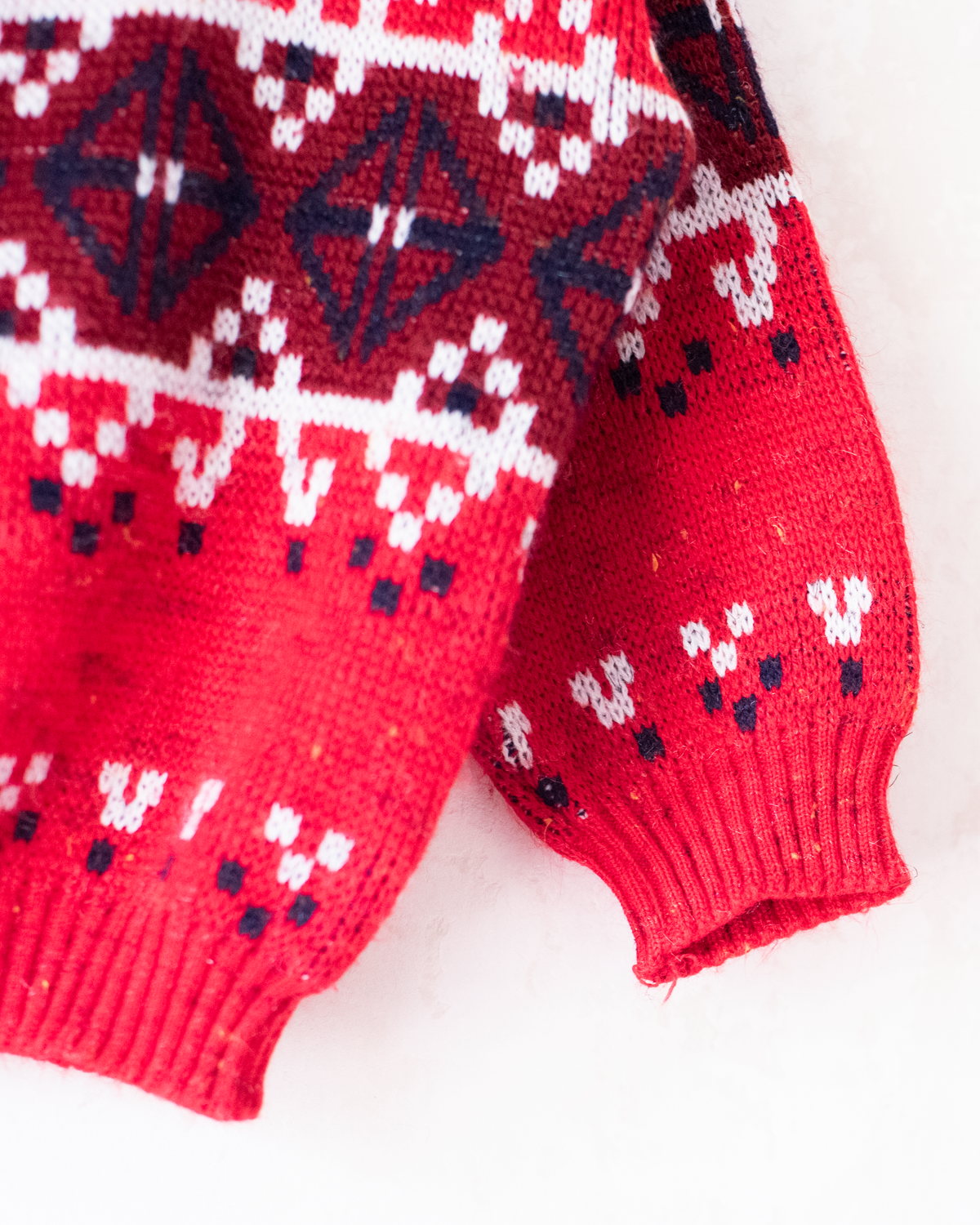 Red polo sweater | 3-4 years