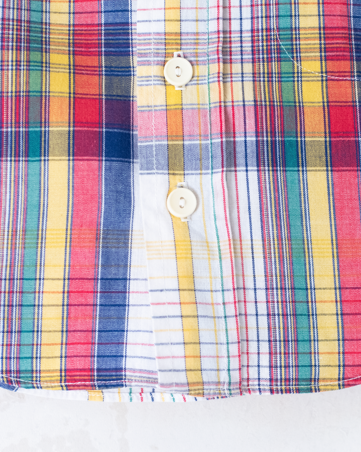 Colorful button-down shirt | 6-9 months