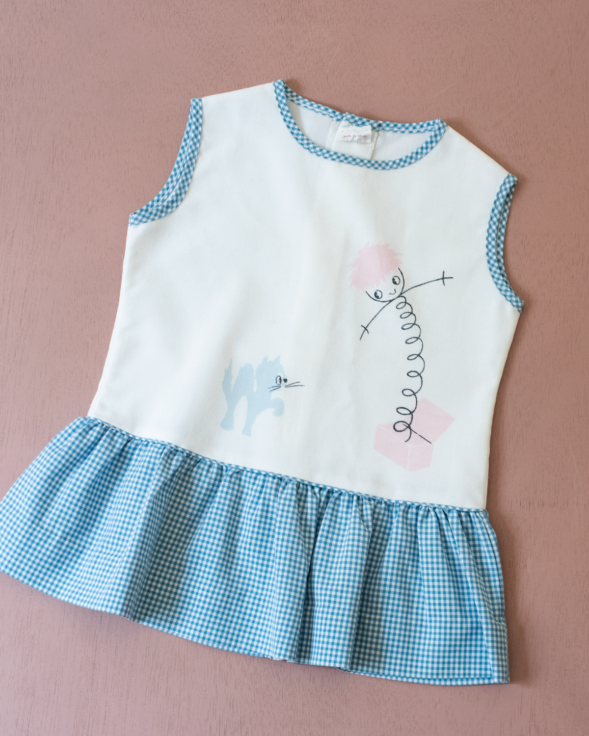 Perfect dress with nostalgic print | 9-12 months 