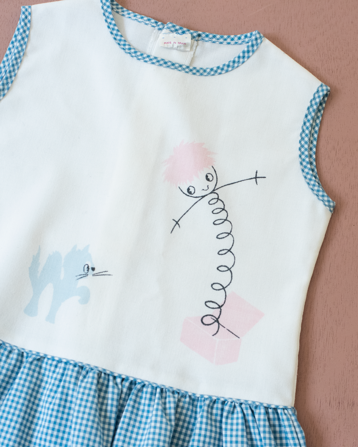 Perfect dress with nostalgic print | 9-12 months 